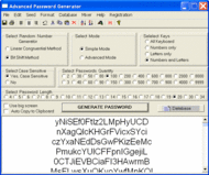 Advanced Password Generator screenshot